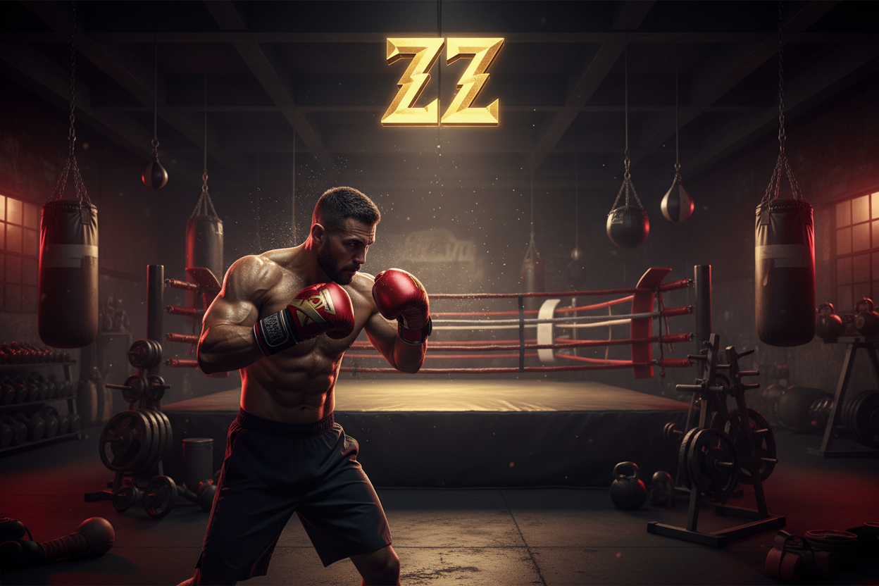 Banner de ZZBoxing con logo