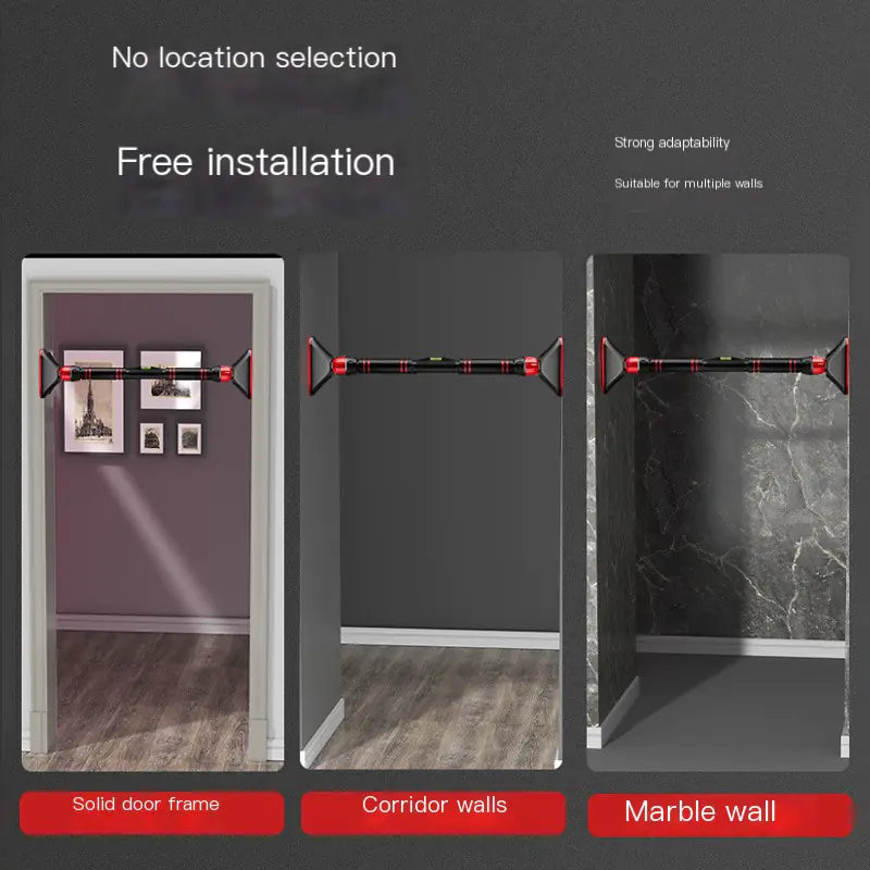 Home Fitness Pull-Up Bar, Wall-Mount